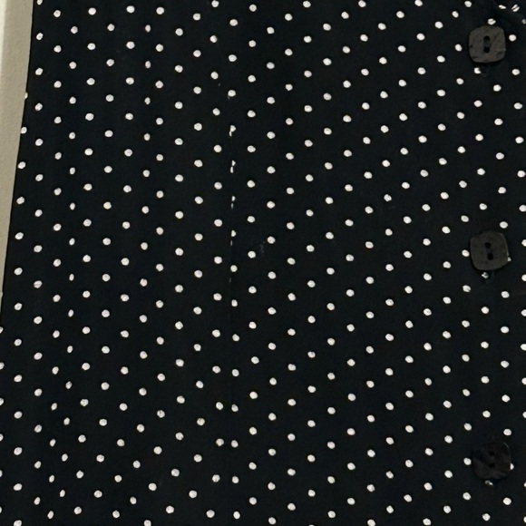 Vintage Button-up Polka-dot Dress - Picture 6 of 12